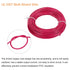 MECCANIXITY 24AWG Wire 24 Gauge Stranded Wire PVC Hookup Wire, Electrical Wire UL1007 Tinned Copper Wire 30m/100ft Red for Internal Connecting Wir...