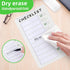 Dry Erase Chore Chart, Standable Whiteboard Checklist Board, Chore Chart for Kids Routine Chart with a Pen (Standable)...