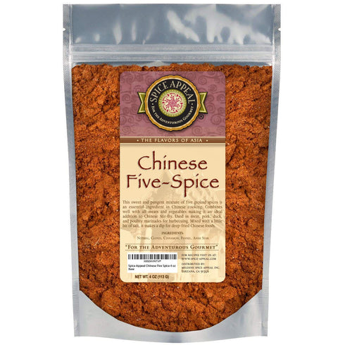 Spice Appeal Chinese Five Spice in resealable stay fresh pouch 4 oz...