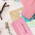 50 packs #10 Business envelopes, pink envelopes, self-sealing standard envelopes, suitable for personal and business, checks, mailing letters, inv...