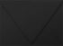 LUXPaper A6 Contour Flap Invitation Envelopes | 4 3/4" x 6 1/2" | Black Linen | 80lb. Text | 50 Qty...