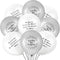 Gejoy 60 Pieces Memorial Balloons Funeral Remembrance Balloons to Release in Sky Memorial Day Decorations Celebration of Life Ideas for Death and ...