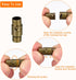 uxcell Leather Cord End Clasp, 10Pcs 5mm Hole Leather Clasps, Cord End Caps Closures Leather Cord Buckle for Jewelry Making DIY Supplies Crafts, B...