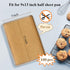 100PCS Unbleached Parchment Paper for Air Fryer Liners, 9x13 Inch Precut Parchment Paper for Baking Sheet, Baking Supplies Baking Paper for Toaste...
