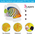 Fish Cutouts Tropical Fish Classroom Bulletin Board Decorations Fishing Ocean Themed Birthday Party Supplies for Toddler Kids Students Classroom...