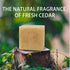 Men Soap Face Body Bathing Scrub Exfoliating Bar Handmade Shampoo Bar Clean Hydrate Soap with Citrus Cedar Essence Nourishing Dry Skin Washes Away...