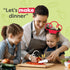 Baketivity Kid Safe Plastic Knives For Real Cooking With Cutting Board, Peeler For Kitchen - Knife Set With Blunt Tip, Dishwasher Safe, BPA Free K...