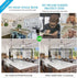 E12 LED Dimmable 8W Equal 100 watt Daylight 4000K T6 T25 E12 Candelabra Bulb for Chandeliers,Ceiling Fan,Pendant,Wall sconces AC120V 800LM e12 Lig...