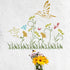 FINGERINSPIRE 4 Pcs Hummingbird Flowers Stencils 11.8x11.8inch Large Size Bird Floral Bee Dragonfly Butterfly Drawing Stencils Reusable Mylar DIY ...