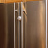 Qdos Safety Adhesive Fridge/Freezer Lock | Chrome | Easy One Handed Operation - Patented ZeroPinch Design - Unique Modern Design Refrigerator Lock...