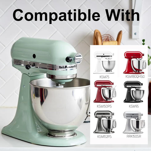 Mixer Sliding Mat for KitchenAid Stand Mixer - Mixer Slider Mat Kitchen Aid Mixer Accessories Compatible with KitchenAid 4.5-5 Qt Tilt-Head Stand ...