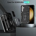 Case for S23 Fe Phone Case Samsung S23 Fe Case for Men Heavy Duty Armor Case with Slide Camera Cover, with Kickstand and Ring for Samsung Galaxy S...