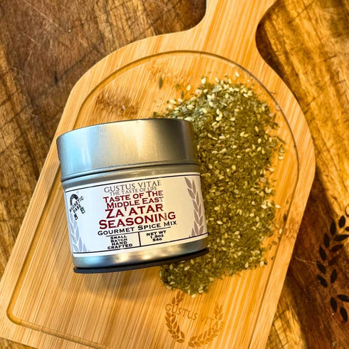 Za'atar/Zaatar/Zatar/Zahtar- Gourmet Spice - All Natural Mix - Non GMO - Handcrafted - Small Batch - Artisanal Seasoning - Gustus Vitae - #075...
