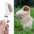 Small Dog Hair Comb, Grooming Slicker Brush, Stainless Steel Deshedding Dematting Brush, Rotating Head for Dogs and Cats...