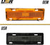 USR 85-92 IROC Camaro Side Marker Light – Smoke Front Bumper Sidemarker Lamps (Left + Right) - Compatible with 1985-1992 Chevrolet Chevy Camaro an...