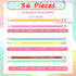 36 Pcs Back to School Gifts for Students Gifts from Teacher Inspirational Pencils Student Motivational Sayings Pre Sharpened Pencils #2 HB Wood Pe...