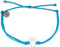 Pura Vida Aqua or White Enamel Wave Bracelet - Waterproof, Adjustable Band...
