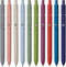10 Pcs Gel Pens, 0.5mm Quick Dry Black Ink Pens Fine Point Smooth Writing Pens Retractable Ballpoint Pens, Aesthetic Pens Office Supplies Gifts fo...