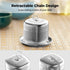 Reinmoson 2 Pack Tea Balls for Loose Tea, 304 Stainless Steel Extra Fine Mesh Tea Infusers for Loose Tea, Retractable Chain Design Tea Strainers f...