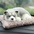 Car Creative Activated Carbon Bamboo Charcoal Bag Carbon Bag Simulation Dog Car Decoration, New Car New House To Remove Formaldehyde, Remove Odor,...