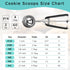 Cookie Scoop 4 Tablespoon, Size #16 Cookie Dough Scoop, Muffin Scoops for Baking, 4 Tbsp/ 60 ml/ 2 oz Cookie Scoop for Baking, Spring-Loaded Scoop...