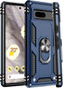 IKAZZ Suitable for Google Pixel 7 Case,Military Grade Shockproof Heavy Duty Protective Phone Case Pass 16ft Drop Test with Magnetic Kickstand Car ...