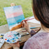 Easel Stand for Sign, 4 Pcs 9 Inches Table Top Easel for Painting, Easel for Artist Adults Students (4)...