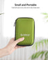 ORICO Hard Drive Case 2.5 inch External Drive Storage Carrying Bag Waterproof Shockproof with Inner Size 5.5x3.5x1.0inch for Organizing HDD and El...