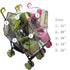 Aligle Twin Stroller Raincoat Universal Size Side by Side Stroller Weather Shield, Baby Rain Cover/Wind Shield...
