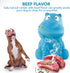 petizer Indestructible Squeaky Dog Toys for Aggressive Chewers, Durable Tough Latex Toys for Heavy Chewers, Natural Rubber Toys for Small/Medium/L...