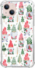 Watercolor Christmas Gnomes Trees Case Compatible with iPhone 13, Cute Christmas New Year Case for iPhone 13 for Teens Men and Women, Trendy Cool ...