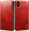 SINIANL iPhone Xs Max Case, Leather Wallet Folio Case Book Design Flip Cover with Stand and ID Credit Card Slot Magnetic Closure for iPhone Xs Max...