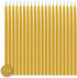 Hyoola Beeswax Taper Candles - 25 Pack - Handmade, All Natural, 100% Pure Scented Bee Wax Candle - Tall, Decorative, Golden Yellow - 9” Tall - Han...