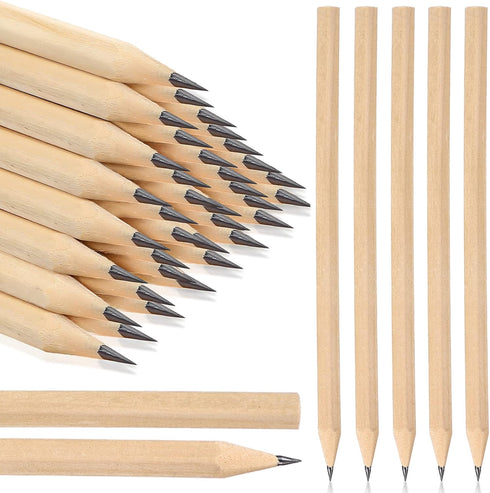 Fumete 100 Pieces Wooden Pencils Bulk Hexagonal Grip Pencils HB Graphite Pencil Pack Natural Wood Pencils for Back to School Classroom Office Supp...
