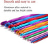 MREIYREI 14PCS Crochet Crochet Sleeve, high Quality Color Aluminum Ergonomic Handle Crochet for Arthritic Hands, Crochet for Arthritic Hands, Beau...