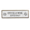 Coffee Wood Signs (Medium - Wood And Metal, Coffee And Wine Served Daily)...