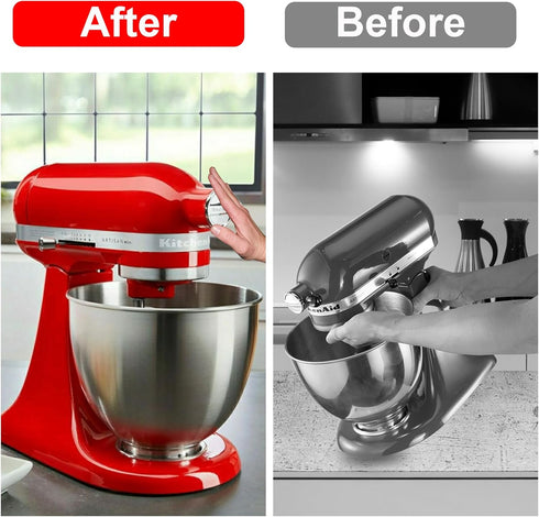 Mixer Sliding Mat for KitchenAid Stand Mixer - Mixer Slider Mat Kitchen Aid Mixer Accessories Compatible with KitchenAid 4.5-5 Qt Tilt-Head Stand ...