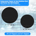 Boat Scupper Flapper Replacement for FSRK-3-DP TH Mar-ine Boat Scupper Flappers Repair Kit, 1/2" and 3/4" Scupper Flappers Valves - for Boats Stai...