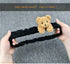 Adorable Teddy Bear Car Mirror Cover Set,cute sheep mirror accessories, Cartoon Design for Rearview Mirrors, Cozy Interior Auto Accessory (teddy)...