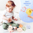 Stacking & Nesting Baby Toys: Squeeze Teething Baby Toys and Building Blocks with Horse Figure - Newborn Essentials for 6 12 18 Months Baby Toddle...