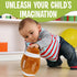 Baby Football Plush Rattle - Baby Boy Stuff for Gifts, Toddler Football Toys, Baby Rattles & Plush Rings, Engaging Learning for Boys and Girls - A...