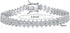 Gemsme Tennis Bracelet for Women 18K White Gold Plated Hypoallergenic 5A+ Cubic Zirconia Bracelets Wedding Party Prom 6.0/6.5/7.0/7.5/8.0 Inch...