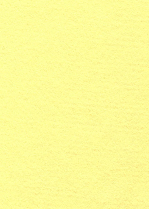 Buttercup Pastel Yellow - Wool Felt Oversized Sheet - 20% Wool Blend - 1 12x18 inch Sheet...