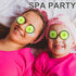 72 Count Eye Pad Cucumber Eye Pads Spa Day Kit Cooling Eye Pads Spa Accessories Face Masks Skincare Spa Party Sleepover Party Supplies Kids Spa Gi...