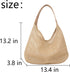 Casual Stylish Straw Bag,Beach Bag Summer Purse Straw Shoulder Bag Straw Woven Handbag For Beach Vacation mesh beach bag...
