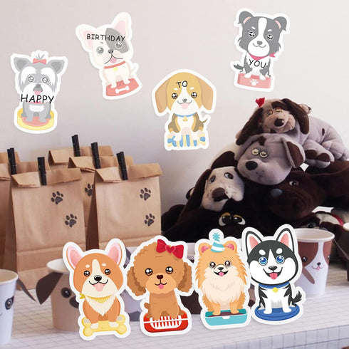 16 Pads Dog Sticky Notes Cute Puppy Party Favors Note Pads Self-Stick Cartoon Sticky Note Pad Dog Theme Post It Notes for Dog Theme Party School O...
