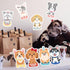 16 Pads Dog Sticky Notes Cute Puppy Party Favors Note Pads Self-Stick Cartoon Sticky Note Pad Dog Theme Post It Notes for Dog Theme Party School O...