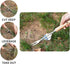 Hailkole Weeding Tool V-Shaped Forks,Stainless Steel Weed Puller Tool with Metal Leverage Base to Easy Weed Removal & Deeper Root Digging,Manual H...
