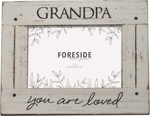 Foreside Home & Garden FFRD06206 5X7 Grandpa Love Frame...