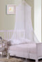 Fantasy Kids Galaxy Collapsible Hoop Sheer Bed Canopy, One Size, White...